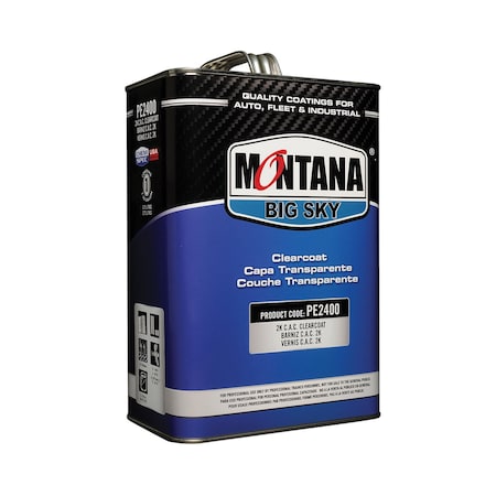 Montana 4:1 ACRYLIC URETHANE CLEAR 4.4 VOC, Gallon PE2400-G